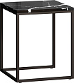 Журнальный столик LoftyHome Годмар 4 (мрамор блэк/черный)