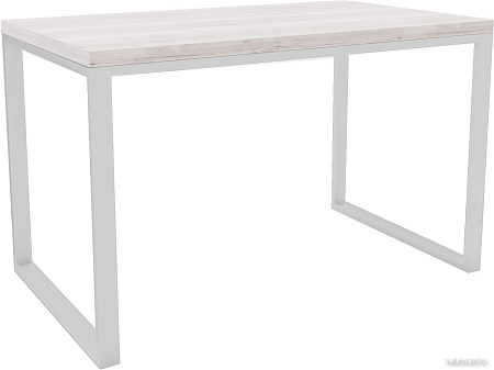 Стол Hype Mebel Чикаго 110x50 (белый/древесина белая)