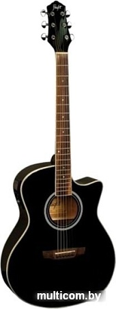 Электроакустическая гитара Flight AG-210 CEQ BK