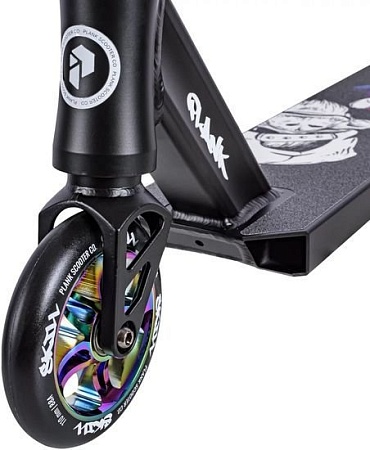 Трюковый самокат Plank P22-SKILL110 (черный)
