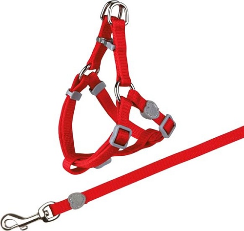 Шлея с поводком Trixie Premium, цвета в ассортименте (41891)