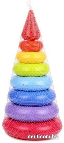 Пирамидка Росигрушка Пирамида Собирайка 9649