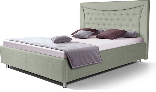 Кровать ФорестДекоГрупп Марта 1 160x200 с ПМ (Veluta Lux 14)