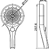 Душевая лейка Maxonor Pure Life PL19-8