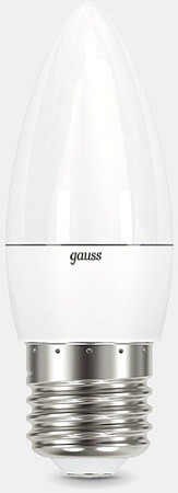 Светодиодная лампочка Gauss LED-M-7-C37-3000K-Е27 630lm 10302172