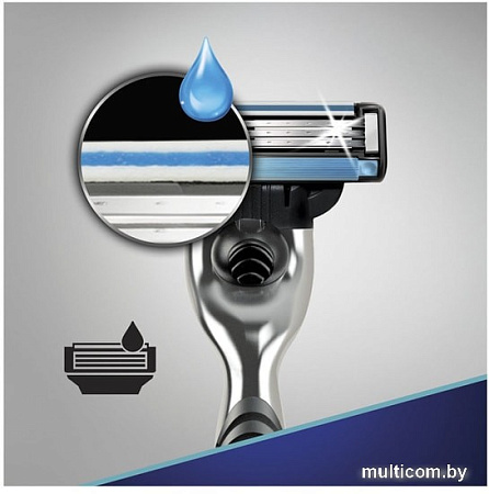 Бритвенный станок Gillette Mach3 1 сменная кассета