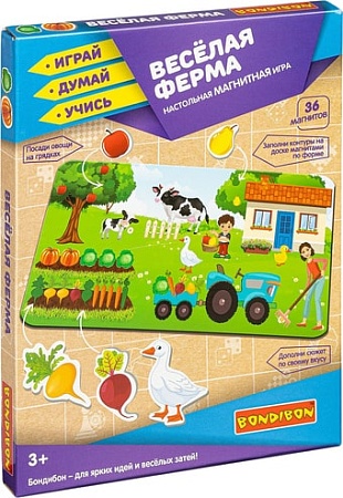 Развивающая игра Bondibon Веселая ферма ВВ4830
