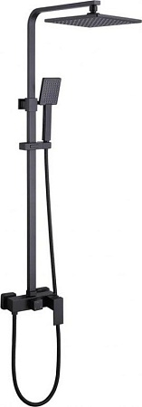 Душевая система Abber Daheim AF8220BL (черный матовый)