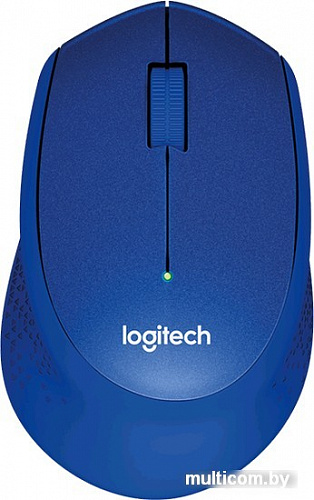 Мышь Logitech M330 Silent Plus (синий) [910-004910]