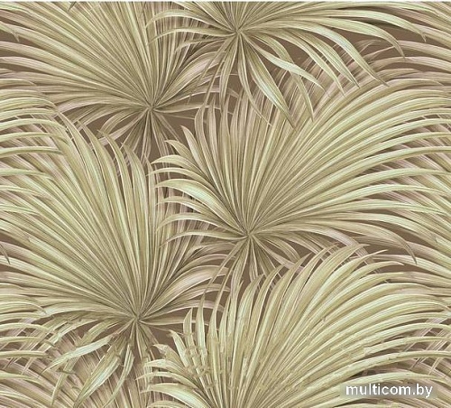 Фотообои Vimala Листья пальмы бежевые 270x300