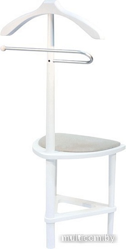 Стойка для одежды Импэкс Leset Атланта со стулом (белый)