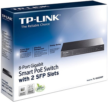 Коммутатор TP-Link TL-SG2210P