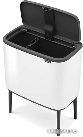 Brabantia Bo Touch Bin 11+23 л (белый)