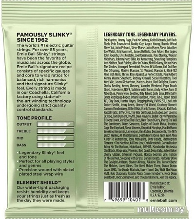 Струны для гитары Ernie Ball 2618