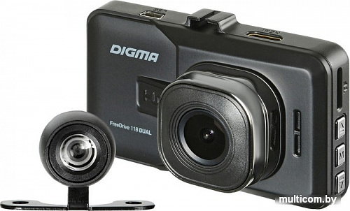 Автомобильный видеорегистратор Digma FreeDrive 118 Dual