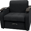 Кресло Сириус Лидер-2 НПБ 95x110 (Eva 11 велюр черный)