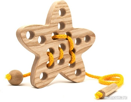 Шнуровка Polle Toys Звезда TO0312AS00 (ясень)