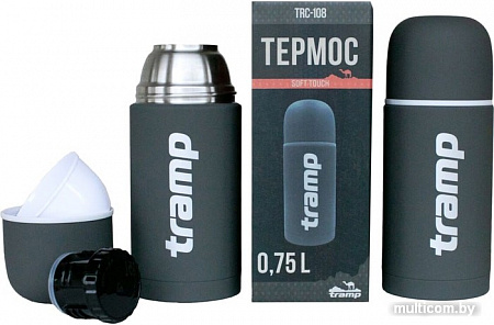 Термос TRAMP TRC-108 0.75л (серый)