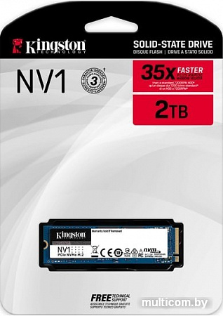 SSD Kingston NV1 2TB SNVS/2000G