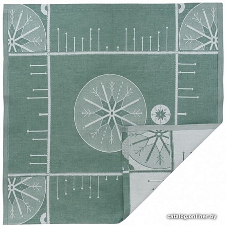 Tkano New Year Essential TK21-NA0012 (зеленый/ледяные узоры)