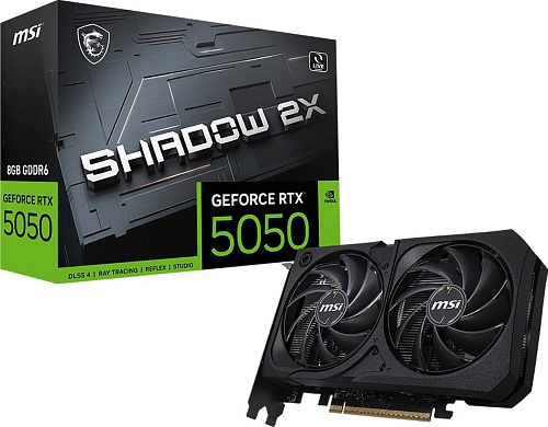 Видеокарта MSI GeForce RTX 5050 8G Shadow 2X