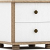 Тумба КМК Мебель 2Я Сальма 0990.15 (белый/дуб полярный/лофт сильвер пэлас)