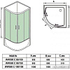 Душевой уголок WeltWasser WW500 С 100/159