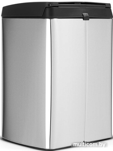 Brabantia Pedal Bin Silent 10 л прямоугольное (стальной матовый)