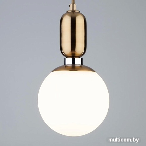 Подвесная люстра Евросвет Bubble 50151/1 латунь