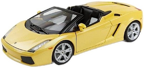 Легковой автомобиль Bburago Lamborghini Gallardo Spyder 18-12016 (желтый)