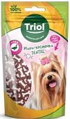 Лакомство для собак Triol Dental из утки для мелких пород (50 г)