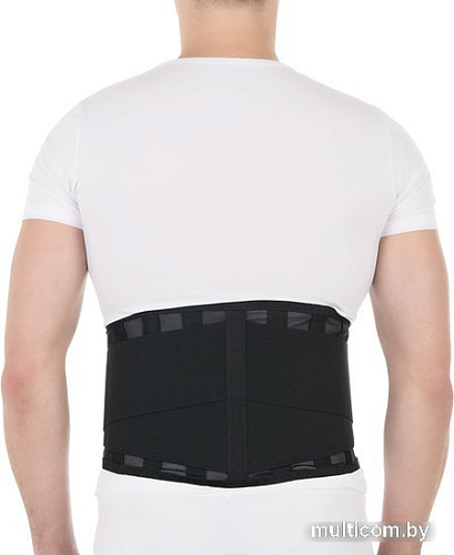 Корсет ортопедический пояснично-крестцовый Trives Т-1555 (XL, черный)