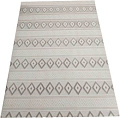 Ковер для жилой комнаты Radjab Carpet Сканди Сизаль Прямоугольник 10926C 12251RK (1.6x2.3, Grii/Krem)