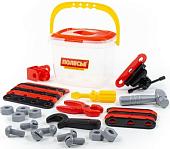 Набор инструментов игрушечных Полесье Механик 56603 (в ведерке)