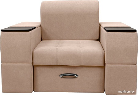 Сириус Лидер-13 ППУ 135x110 (Eva 33 велюр светло-коричневый)