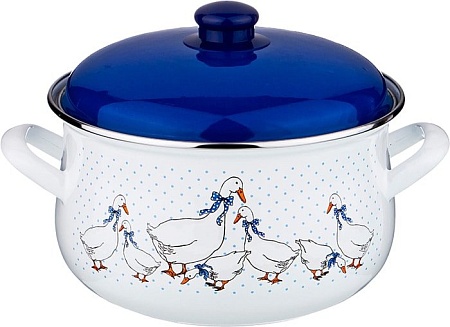 Кастрюля Agness Гуси 951-031