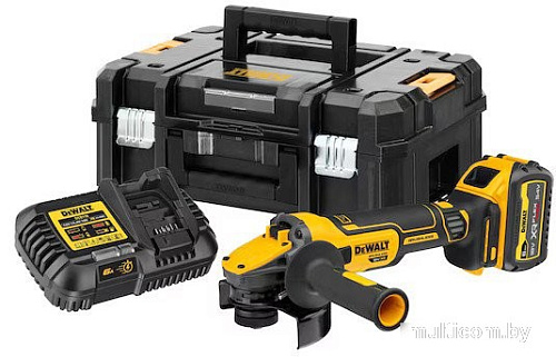 Угловая шлифмашина DeWalt DCG409T1 (с 1-им АКБ, кейс)