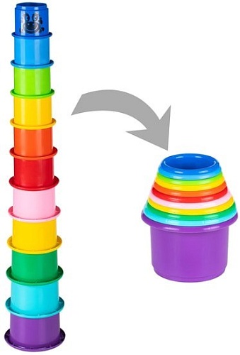 Пирамидка Fancy Baby Занимательная PR03