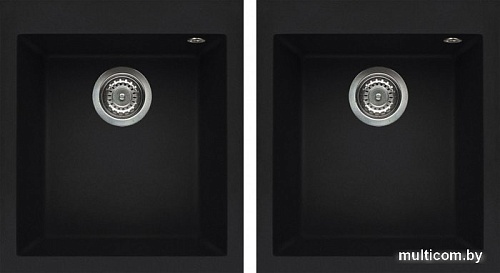 Кухонная мойка Elleci Quadra 200 Black K86