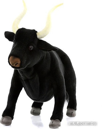 Классическая игрушка Hansa Сreation Черный бык 4628 (50 см)