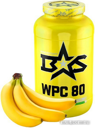 Протеин Binasport WPC 80 (2000г, банан)