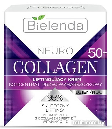 Bielenda Neuro Collagen подтягивающий против морщин 50+ день/ночь 50 мл