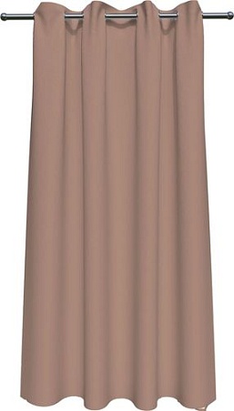 Штора Текстиль Тренд LTTSH5X6240 1.45x2.40м (какао, люверсы)