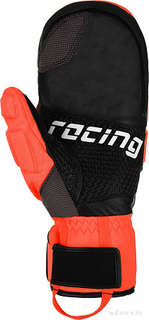 Горнолыжные варежки Reusch Warrior GS 6211411-7809 (р-р 9.5, Mitten Black/Fluo Red)