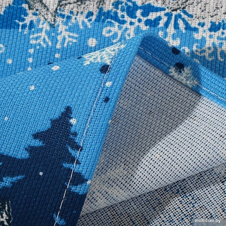 Скатерть Текстильный городок Полночь ТХбК29118-2/150 (120x150, синий)