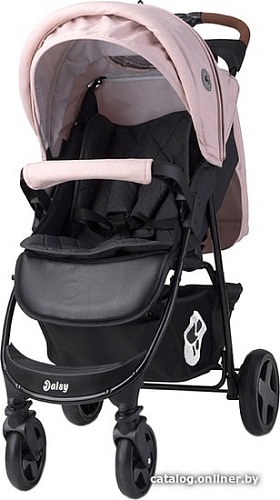 Коляска прогулочная «книга» Lorelli Daisy 2021 (розовый)