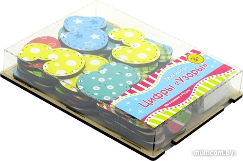 Набор цифр Paremo Цифры с узорами с магнитами PE720-214