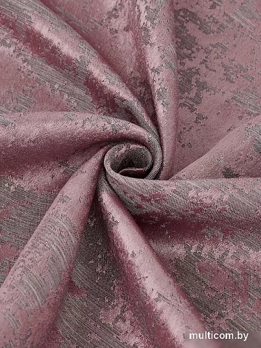 Комплект штор Mio Tesoro Мрамор 150x270 (2 шт, пыльная роза)