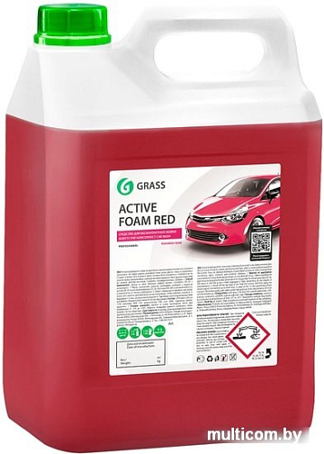 Grass Моющее средство Active Foam Red 5.8кг 800002