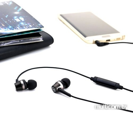 Наушники Audio-Technica ATH-CKR30iS (серебристый)